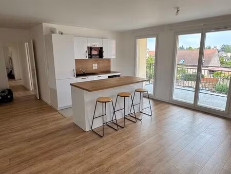 loue f4 neuf 80 m2 à ballainvilliers (91160) avec place parking en sous-sol 1335 cc