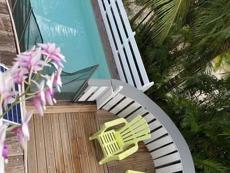 t4 meublé et petite piscine au sel  3-ilets