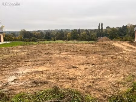 terrain 1 100 m² clarbec