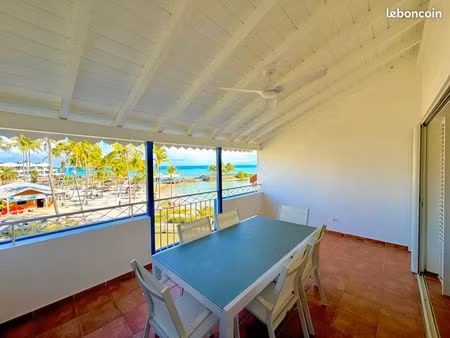 t4 100m2 vue mer - accès plage - le marisol bas du fort