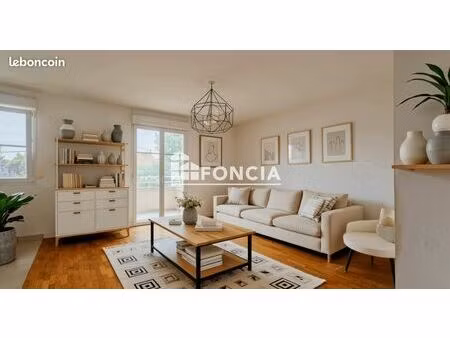 exclusivité foncia – 3 pièces de 66 m² avec balcon et box à 600 m du rer a neuilly-plaisan