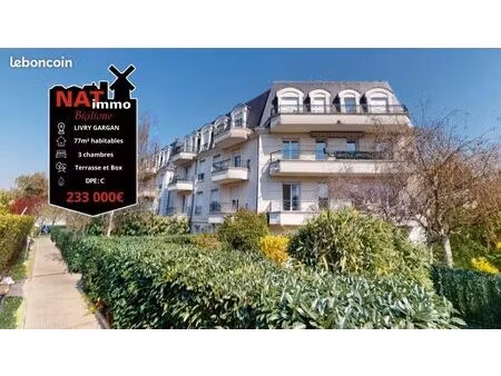appartement 4 pièces 77 m²