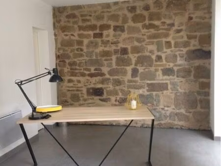 à louer – local commercial rénové de 25 m² – centre-ville historique  rue charles teyssier