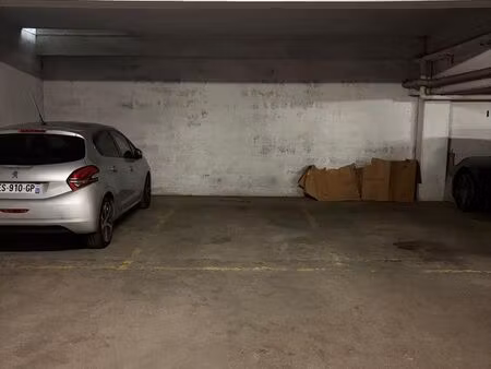 vente place de parking securisee