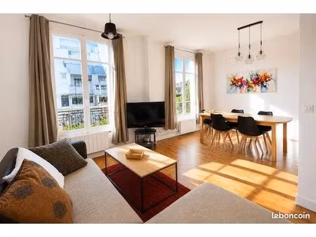 appartement 67 m² lumineux à 100 m du rer c – proche versailles et paris