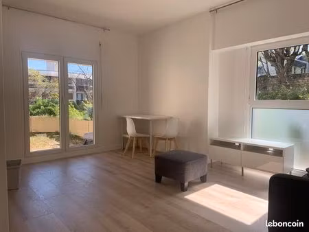 47m² centre ville avec 38m² de terrasse sur verdure