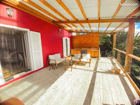 maison familiale avec vue mer – sainte-marie 97438