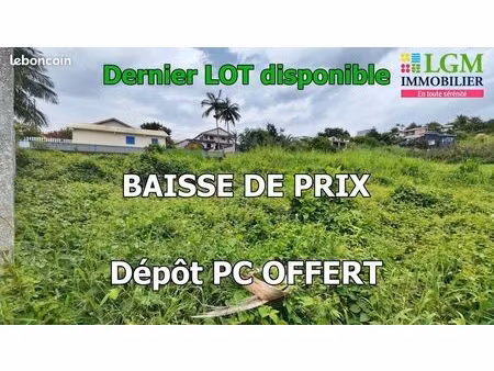 terrain 551 m² le tampon