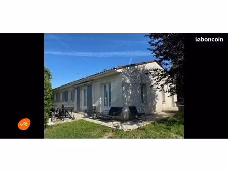 maison familiale de 124 m² – 4 chambres – terrain clos de 800 m²