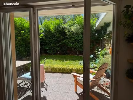 appartement 3 pièces et jardin à louer