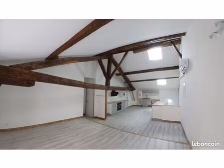 a louer bel appartement type loft rénové dpe b - centre-ville