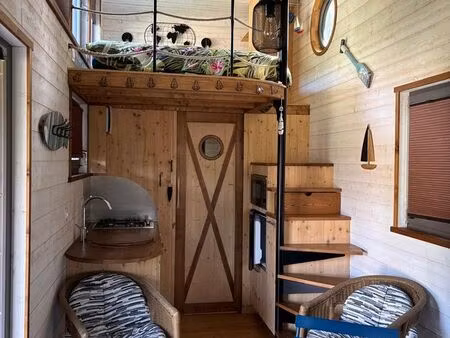 tiny house meublée à vendre – 60 000