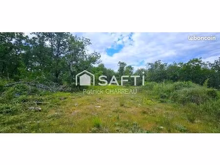 terrain 1700 m² saint-cernin-de-larche