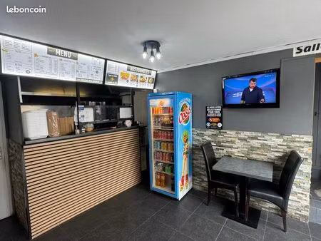 fonds commerce restauration rapide kebab