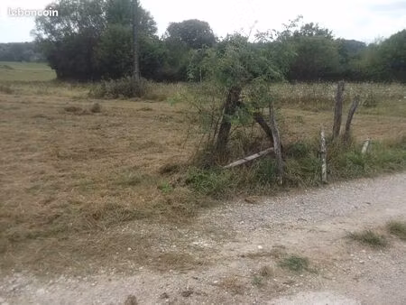 superbe terrain de loisirs de 850 m2 . plat et son chemin d acces . palise 25870