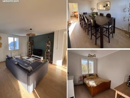 appartement t4 non meublé 80 m² – refait à neuf – lumineux