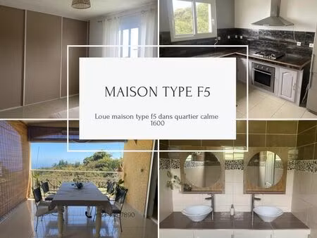 loue maison f5
