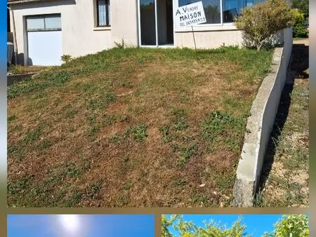 maison individuelle 160 m² – 4 chambres – grand garage & jardin – la ronde (17170)