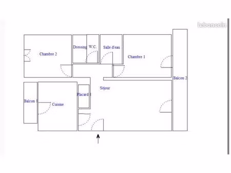 appartement f3 chaprais vaites