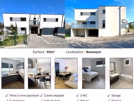 vend appartement duplex 93m2