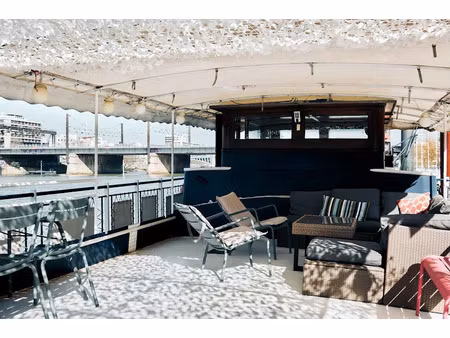 vente péniche 7 pièces 180 m² à levallois-perret (92300)  890 000 €