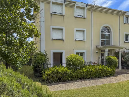 carrières-sous-poissy – appartement 3 pièces avec jardin  te