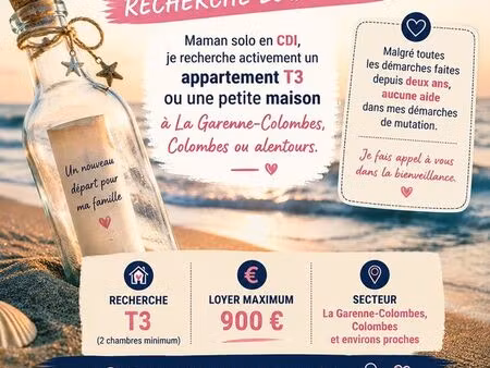 maman solo besoin d'aide appartement