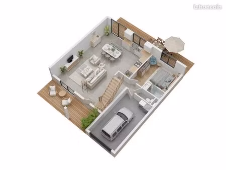 maison 5 pièces 80 m²