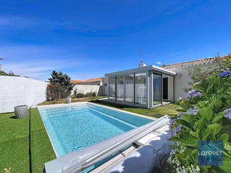 les sables d'olonne - maison 5 pièces 110m² avec garage et piscine