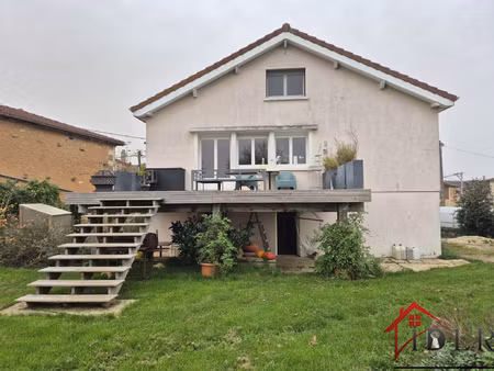 maison sur sous-sol de 107m2 avec 4 chambres + jardin