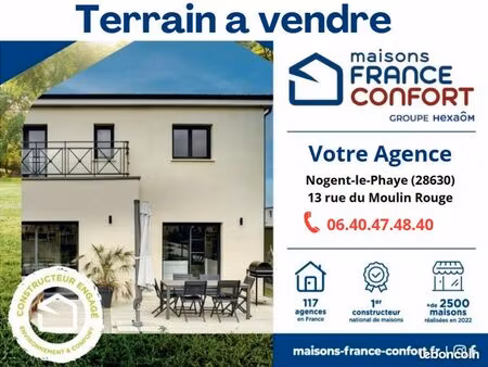 terrain 1 050 m² fournets luisans