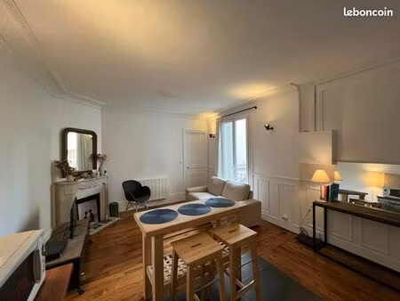 levallois – 3 pièces meublé 51 m² – 2 chambres – proche gare clichy-levallois – fibre