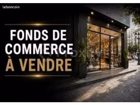 fond de commerce bar - restaurant