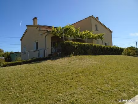 vente maison individuelle sur terrain de 8700 m²