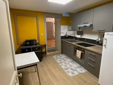 grand meublé f1 tout équipé chez l'habitant 48m²