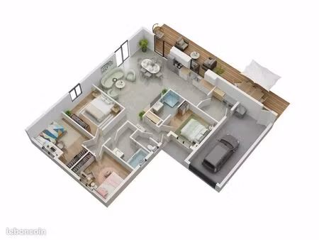 maison 5 pièces 90 m²