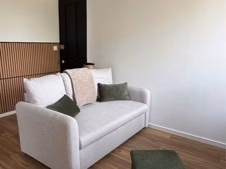appartement t2 meublé - 33m2 au rdc - quartier chaprais / cras