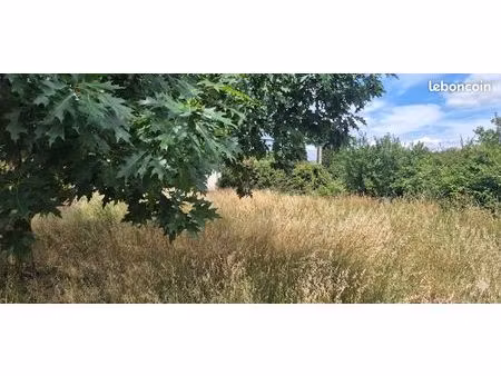 terrain 592 m² portes les valence