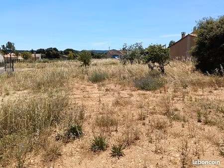 terrain 313 m² laudun l ardoise