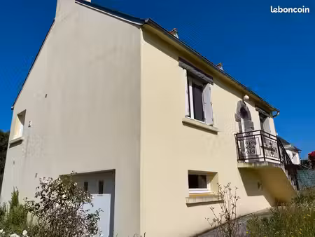 maison de plain-pied non mitoyenne t3 bourg de plonevez du faou