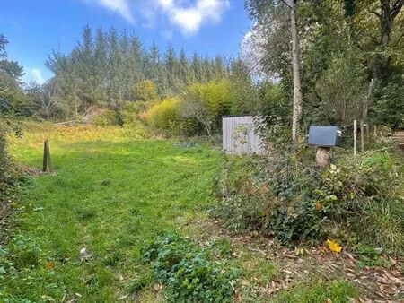 terrain à bâtir 1019m2 semi viabilisée