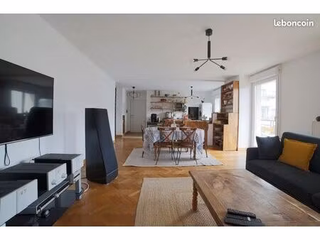 vente appartement 96 89m2 - 4 pièces - centre ville cachan (94230)