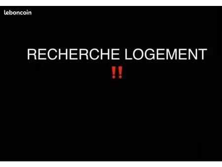 recherche logement maison ou appartement
