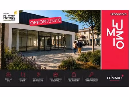 local commercial 240 m²