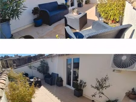 maison/3 chambres/2 garages/ terrasse tropézienne