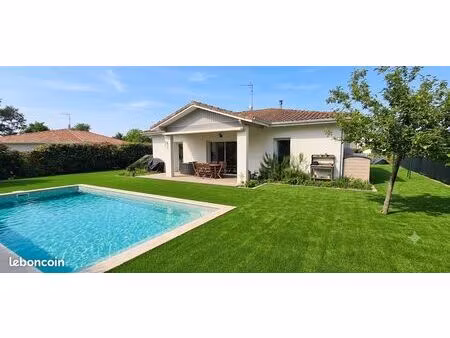 ? superbe maison contemporaine de plain-pied – 90 m² – dpe a & piscine chauffée