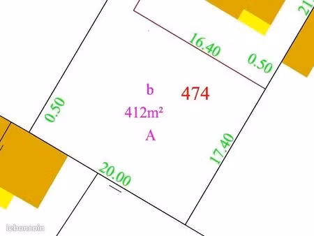terrain 412 m² sables d olonne