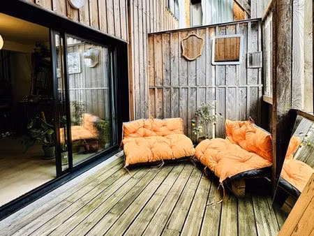 triplex 96m2 avec terrasse et garage proche camille godard