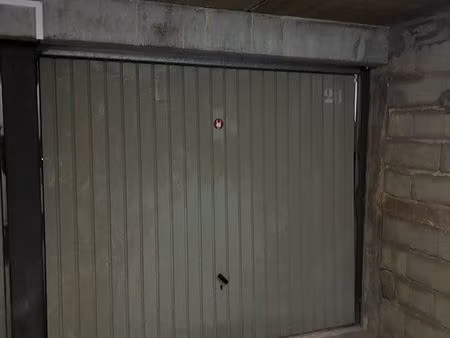 garage en sous sol