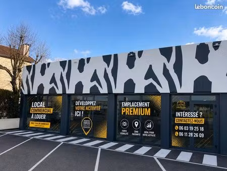 espace commercial avec forte visibilité